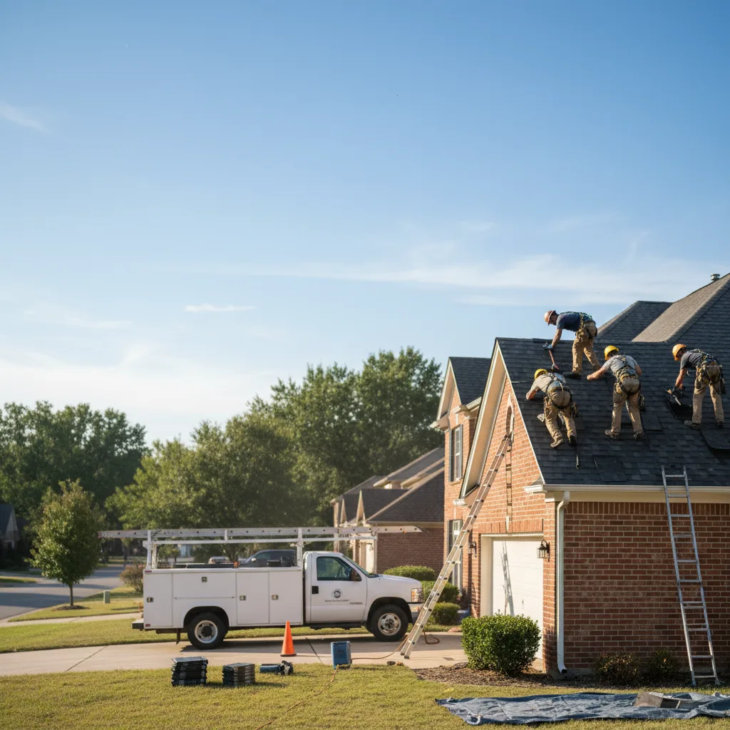Roof Repair in Green Springs